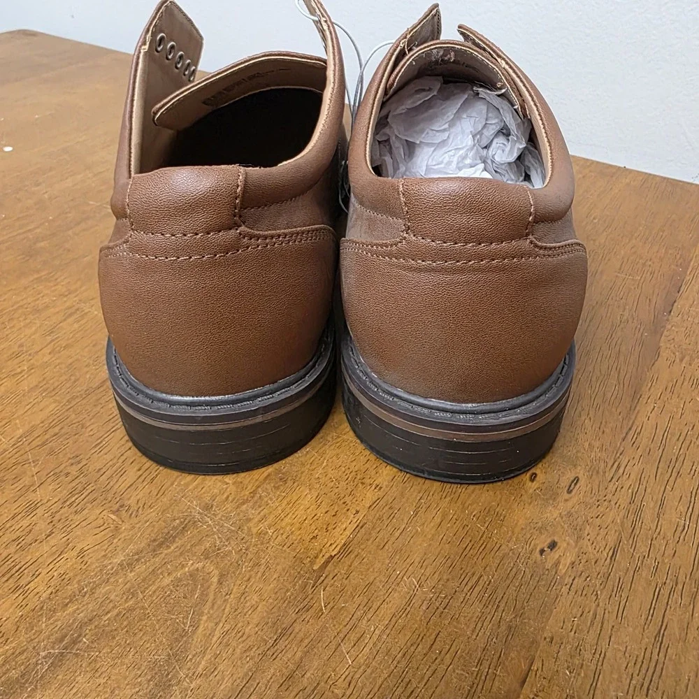 Men's Leo Oxford Dress Shoes - Goodfellow & Co Brown 11.5 Need Laces‎